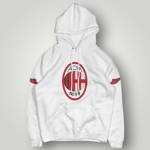 AC Milan Fan Hoodie - Rossoneri Heritage Graphic Wings Pullover