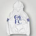 Chelsea FC Heritage 1905 Lion Hoodie – Vintage Blue & Black Streetwear Pullover