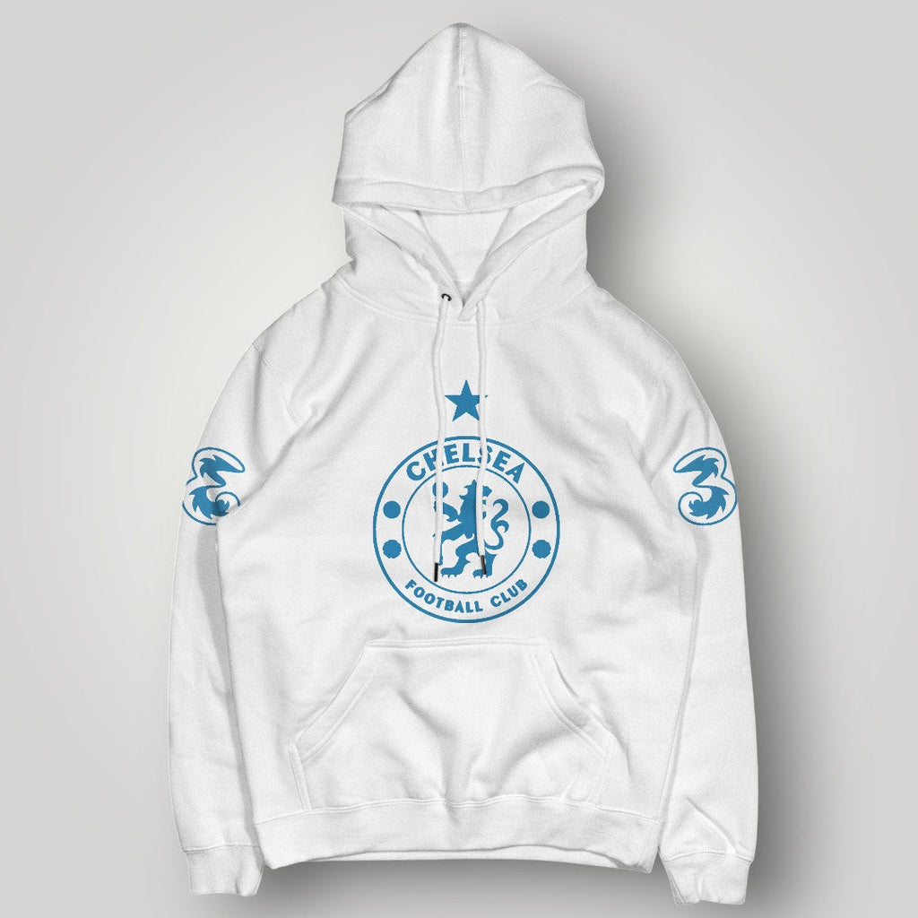Chelsea FC Blue Star Edition Hoodie – Midnight Blue Lion Crest Heritage Pullover
