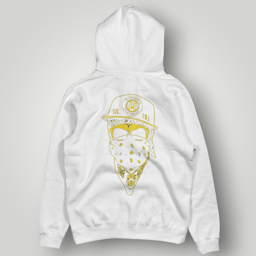 BVB 09 Borussia Dortmund Cross Graphic Hoodie – Black & Yellow Urban Streetwear
