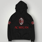AC Milan "Rossoneri" Collection Hoodie - 1899 Crest & Devil Graphic Streetwear